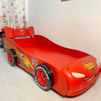 تخت کودک و نوجوان / تخت ماشینی / مک کویین|تخت و سرویس خواب|تهران, قلهک|دیوار