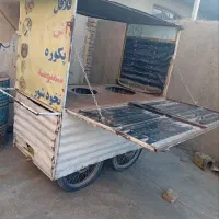 گاری فلافلی و‌نخود شوری