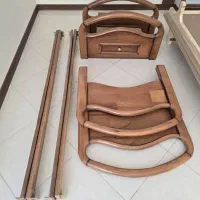 تخت خواب چوبی|تخت و سرویس خواب|اصفهان, باغ فردوس|دیوار
