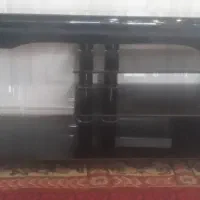 میز زیزتلویزیونی شیشه ای رنگ مشکی|میز تلویزیون|یاسوج, |دیوار