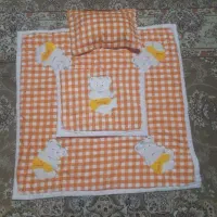 ست سه تیکه تشک پتو بالشت کودک