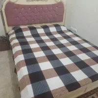 تخت دو نفره با تشک و کفی تخت|تخت و سرویس خواب|تهران, بهداشت|دیوار