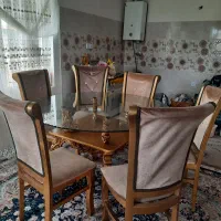 میزناهارخوری ۶نفره|میز و صندلی غذاخوری|سنگر, |دیوار