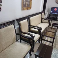 مبل طرح کتیبه ۷ نفره تمیز تمیز|مبلمان خانگی و میز عسلی|برخوار, |دیوار