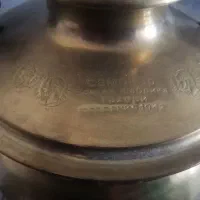 سماور برنجی با مهر حک روس|کلکسیون اشیاء عتیقه|قزوین, |دیوار