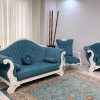 مبل ۸نفره کلاسیک همراه با شزلون