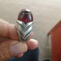 انگشتر نقره قدیمی شیک