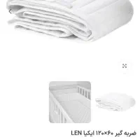 تخت کودک نوزاد ایکیا sundvik همراه گارد محافظ تخت|تخت و صندلی بچه|تهران, دریاچه شهدای خلیج فارس|دیوار
