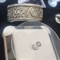 دستبند نقره (خلخال)شمایل|کلکسیون اشیاء عتیقه|قم, ارم|دیوار