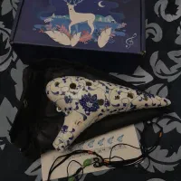 فلوت اکارینا (ocarina) حرفه ای (۱۲ حفره ac)
