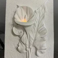 تابلو دکوراتیو گچ بری برجسته