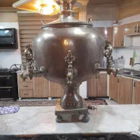 سماوربزرگ ۳شیرروسی قدیمی عتیقه