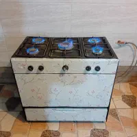 اجاق گاز۵شعله طرح فر