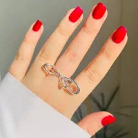 اکسسوری بدلیجات انگشتر دفورمه پاپیون۱۲۰|بدلیجات|تهران, نازی‌آباد|دیوار