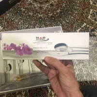 سرویس قاشق چنگال و چاقو ۵۷ پارچه ناب استیل|ظروف سرو و پذیرایی|تهران, پونک|دیوار