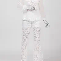 شلوار گیپور همراه استر