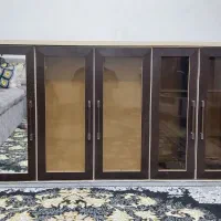ویترین دیکوراینه دار5درب