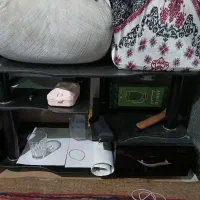 میز تلویزیون شیشه ای