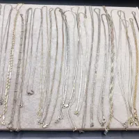 زنجیر  نقره دست دو