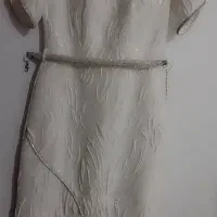 لباس مجلسی سفید و براق نونو