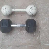 دو تا وزنه ۱۰ کیلویی جنس آهن|تجهیزات ورزشی|هشتگرد, شهرک ولیعصر (مصلی)|دیوار