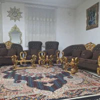 مبل ۷نفره|مبلمان خانگی و میز عسلی|خرم‌آباد, |دیوار