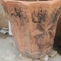 گلدان|گل و گیاه طبیعی|آبپخش, |دیوار