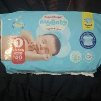 پوشک مای بیبی سایز ۱ و ۲