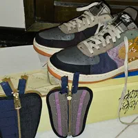 کتونی نایک ایرفورس ۴۵nike airسایز۴۵کفش نایک