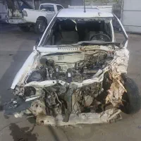 پراید مدل 96 تصادفی