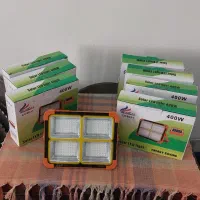 پرژکتور.چراغ شارژی خورشیدی سولار پنلی مسافرتی.پاور|لامپ و چراغ|تهران, نظامآباد|دیوار