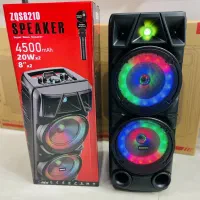اسپیکر بلوتوثی 16 اینچ دو باند مدل ZQS-8210 new