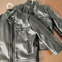 کاپشن چرم بچگانه ۲عدد