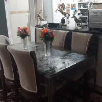 فروش میز و صندلی نهار خوری ۶ نفره|میز و صندلی غذاخوری|کاشان, کارگر|دیوار