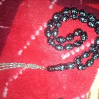 تسبیح یسر با نقره کوبی