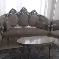 مبل استیل  در حد نو|مبلمان خانگی و میز عسلی|هشتگرد, شهرک پامچال|دیوار