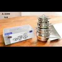 سرویس قابلمه استیل کروکماز وتابه رژیمی دسینی