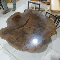 میز ناهارخوری گرد قطر ۱۰۰ تا۱۱۰ گردو