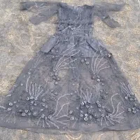 لباس کُردی سقزی تمام سنگ و ملیله|لباس|ایلام, |دیوار