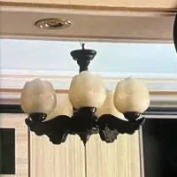 لوستر  کریستالی سلطنتی|لوستر و چراغ آویز|کرمانشاه, |دیوار