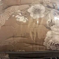 روتختی شکلاتی ۲ نفر با ملافه   کشدار ر  بالشتی