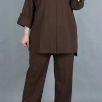 ست شومیزشلواراز ۵۰ تا ۶۲ فروشگاه سایز بزرگ توتن