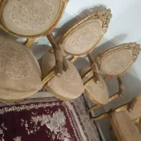 مبل سلطنتی سالم بفروش می رسد هفت نفره به قیمت 800|مبلمان خانگی و میز عسلی|بندر امام خمینی, |دیوار
