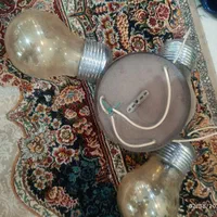 لوستر طرح لامپ|لوستر و چراغ آویز|تهران, گمرک|دیوار