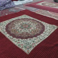لحاف کرسی قرمز یلدایی با رویه ترمه بته جقه 4 در 4|رختخواب، بالش، پتو|تهران, شهید رجایی|دیوار