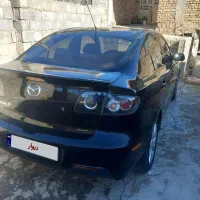 سواری مزدا 3معاوضه باخانه