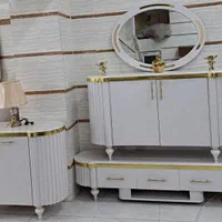 ست کنسول و میز مدل ستون خور ۳درب ۱۶۰ سانت|بوفه، ویترین، کنسول|اردبیل, |دیوار