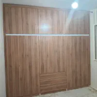 کابینت کمد دیواری جاکشی تخت‌خواب تاشو