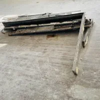 فروش درب اتاقی HDF همراه با چهارچوب آهنی دست دوم|مصالح و تجهیزات ساختمان|رشت, بلوار گیلان|دیوار