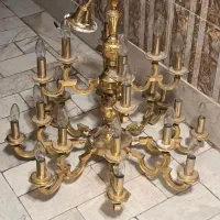 فروشنده و خریدار لووستر و لوازم برنجی اینه شمران